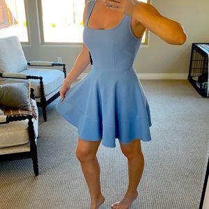 Lulus A-Line blue dress- still sold online NWT!
